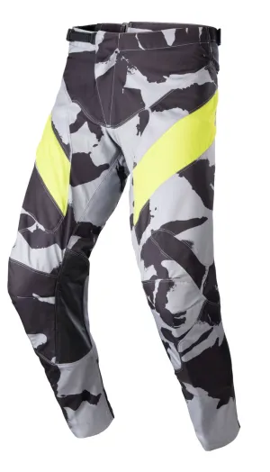 Alpinestars Racer Tactical Cast Gray Camo Yellow Fluo Pants