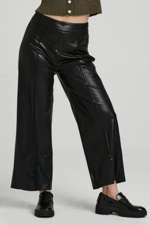 Another Love Sparkle Wide Leg Crop Pant BLACK