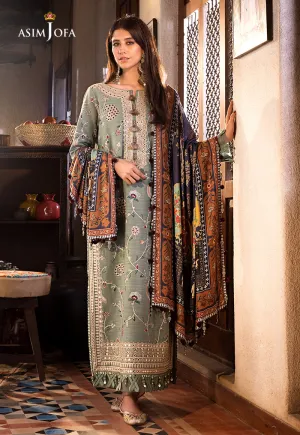 Asim Jofa Kashmiri Embroidered - The Syra Edit – AJK-03