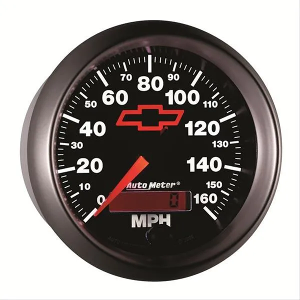 AutoMeter Sport-Comp II Chevy Red Bowtie Analog Gauges 3688-00406