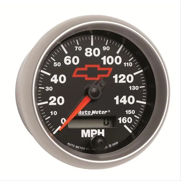 AutoMeter Sport-Comp II Chevy Red Bowtie Analog Gauges 3688-00406