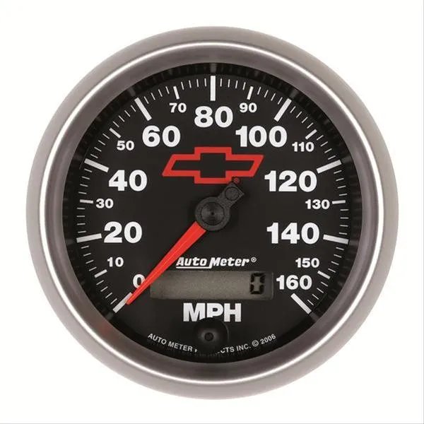 AutoMeter Sport-Comp II Chevy Red Bowtie Analog Gauges 3688-00406