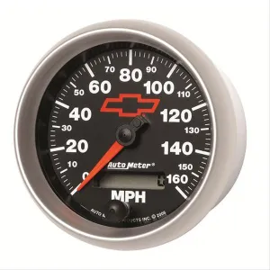 AutoMeter Sport-Comp II Chevy Red Bowtie Analog Gauges 3688-00406