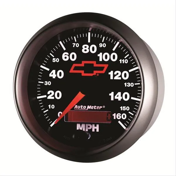 AutoMeter Sport-Comp II Chevy Red Bowtie Analog Gauges 3688-00406