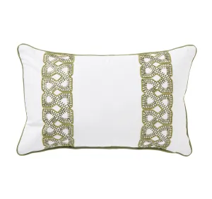 Cayman Style 30x50cm Filled Cushion Green