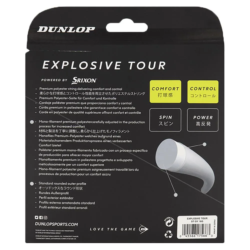 Explosive Tour Silver 16G Tennis String