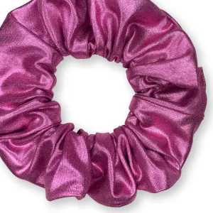 Metallic Scrunchies Available in 3 Sizes Made in the USA Pink