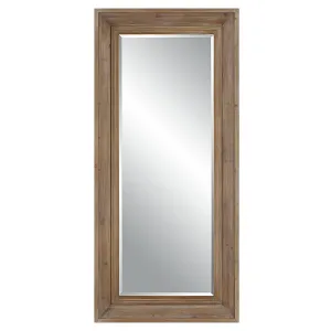 Missoula Large Natural Wood Mirror