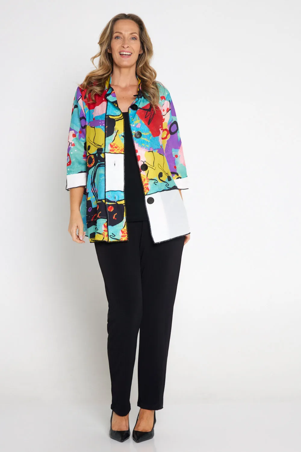 Overlock Mix Shirt - Gallery Multi Print