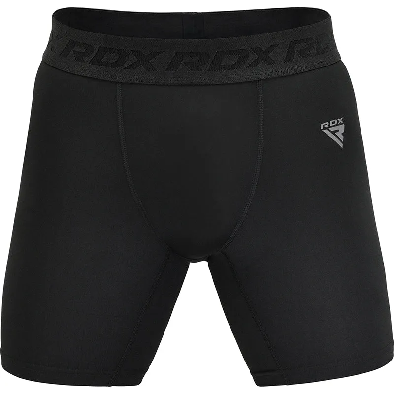 RDX T15 Black Compression Shorts