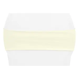 Spandex Chair Band - Ivory