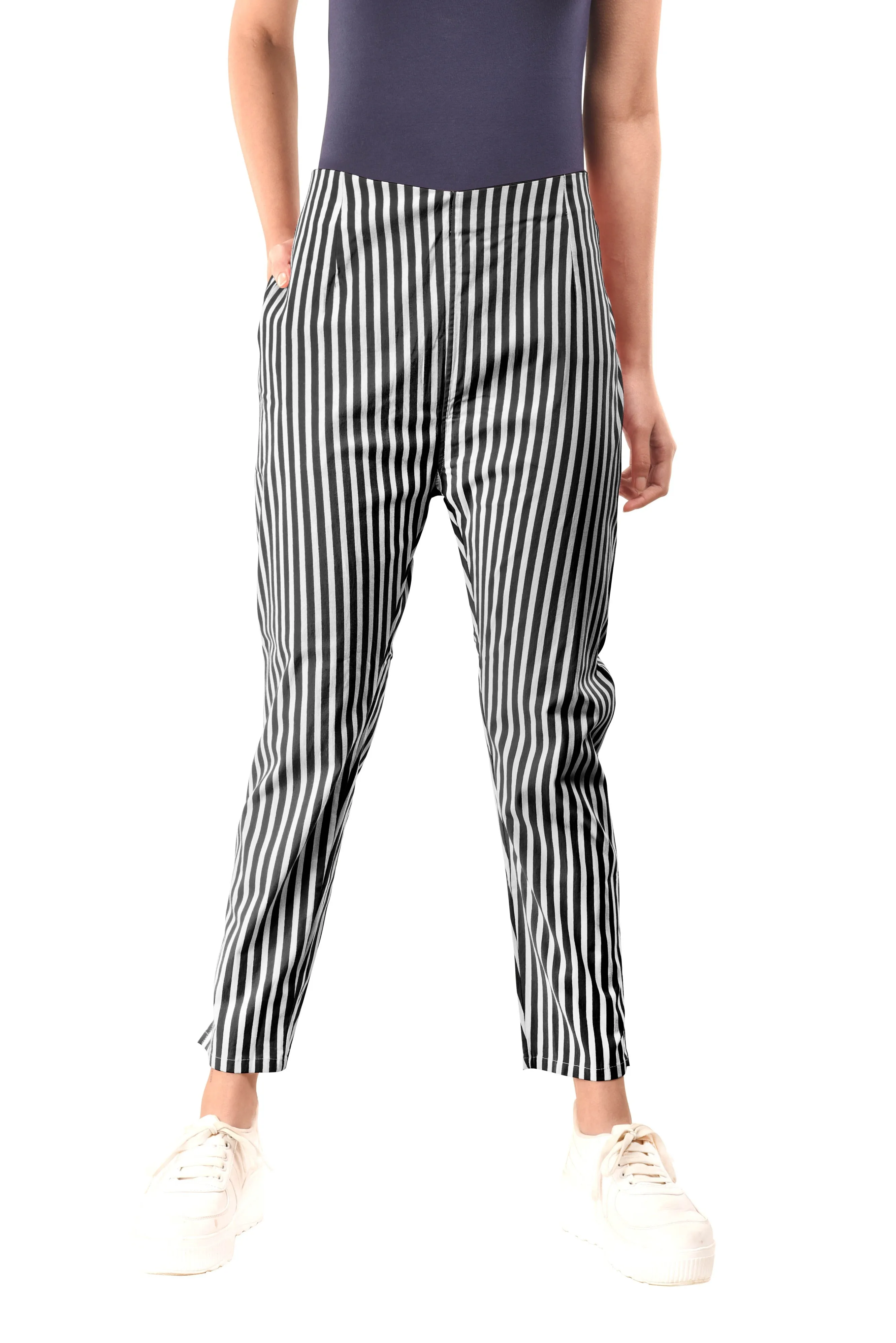 Stripe Pants (Black)