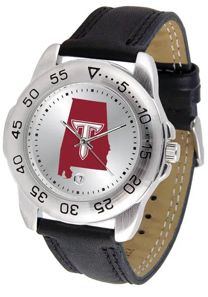 Troy Trojans Sport Leather Men’s Watch